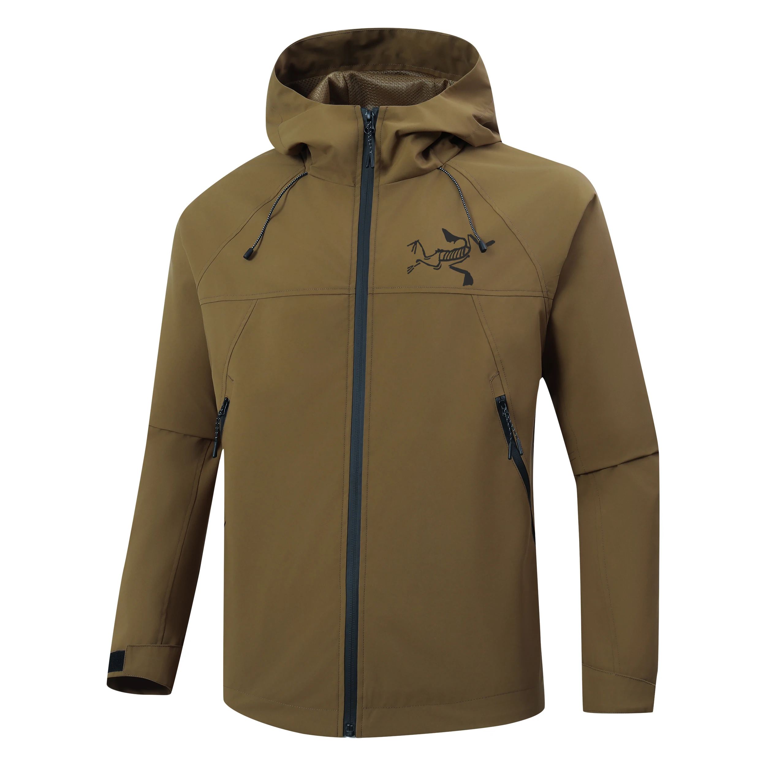 سترة ARC مقاومة للماء ومضادة للرياح للجنسين مع شبكة داخلية قابلة للتنفس - ألوان متعددة لسترة الصيد والتنزه في الهواء الطلق #6