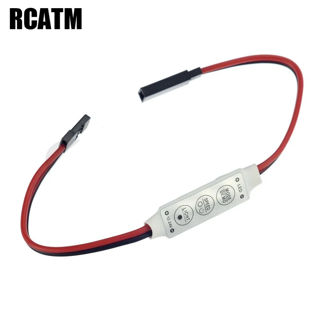 LED Licht Control Power Schalter Flimmern Modus Für 1/10 RC Crawler Auto TRX4 RC4WD D90 Axial Scx10 RC Boot Flugzeug RC Driften