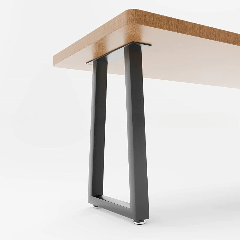 DIY Table Legs 1PC Simple Metal Desk Leg 40/72CM Height Creative Table Bracket  Hardware Office Tables Trapezoid Furniture Racks