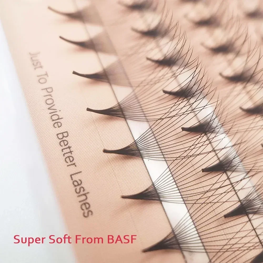 Premade Fans Lashes SUPMACIO 5D 6D 8D 10D 12D 14D Pre Made Russian Volume Fans Eyelash 320Fans Pointy Base Faux Mink