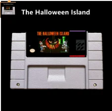 The Halloween Island USA-NTSC Version 16 Bit 46 Pins Video Games !