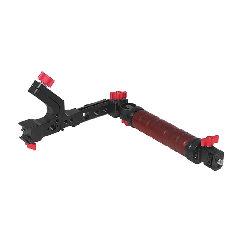 สําหรับ DJI Handheld Stabilizer ขยายวงเล็บ Gimbal Multi-Functional พับ Dual-ใช้ Rosewood ยกหม้อ Handle