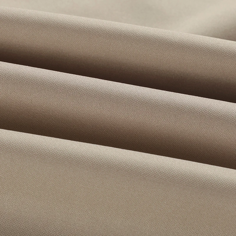 Calça feminina de cintura alta levemente queimada, calça elástica de bezerro, na altura do joelho, bordada casual, primavera e verão