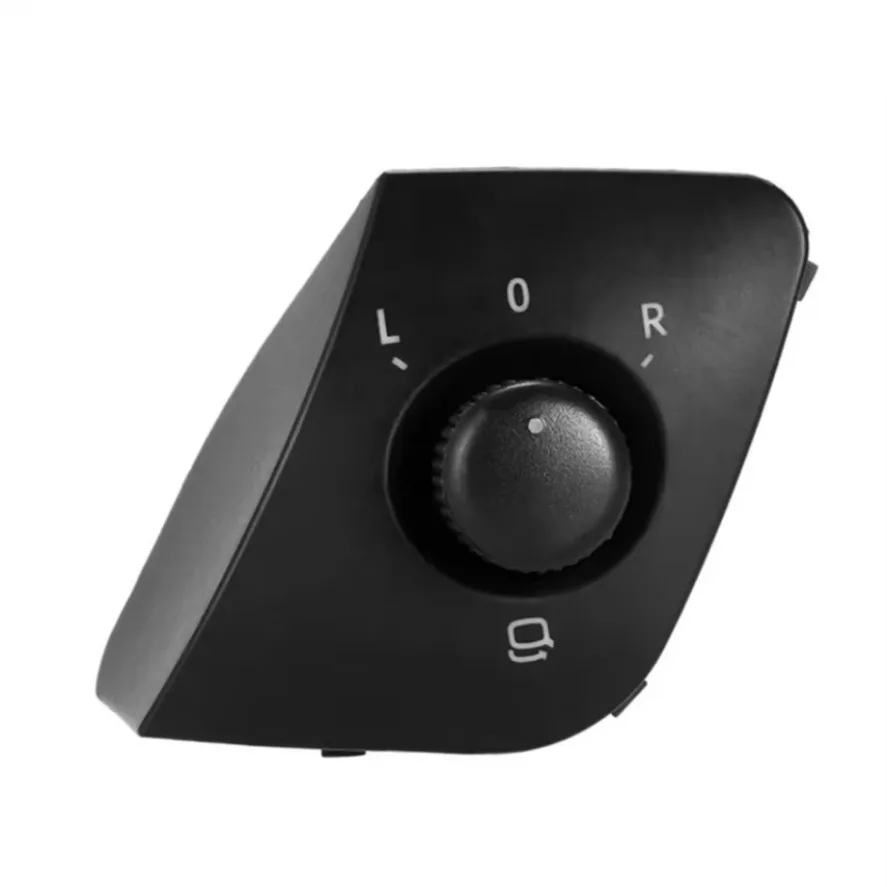 Fit for VW Seat Ibiza Exterior Side Mirror Adjust Switch Knob Button 2009-2015 6J1 959 565 6J1959565 Car Accessories1pc