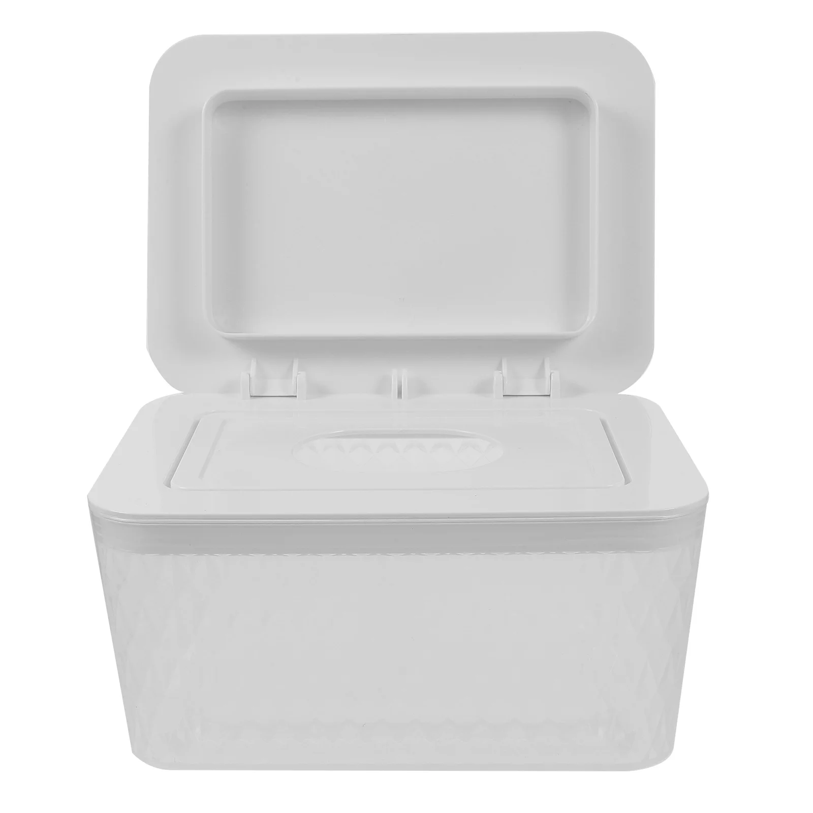 

Wipe Dispenser Box Reusable Wipes Case Travel Friendly Compact Design Home Bathroom Desktop Organizer Plastic Tissue