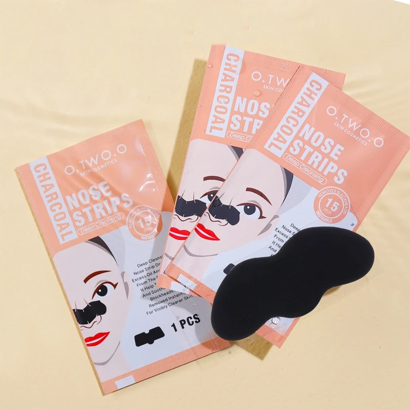 Purifying Pore Strips Nose Pore Cleanser Blackhead Remover ทำความสะอาดลึก Peel Off Nasal Patch Pore Strips สำหรับผิวทั้งหมด