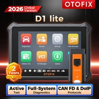 OTOFIX-herramienta de diagnóstico de coche D1 LITE, escáner OBD2, Bluetooth, Control bidireccional inalámbrico, herramienta de escaneo automotriz OBD, prueba activa
