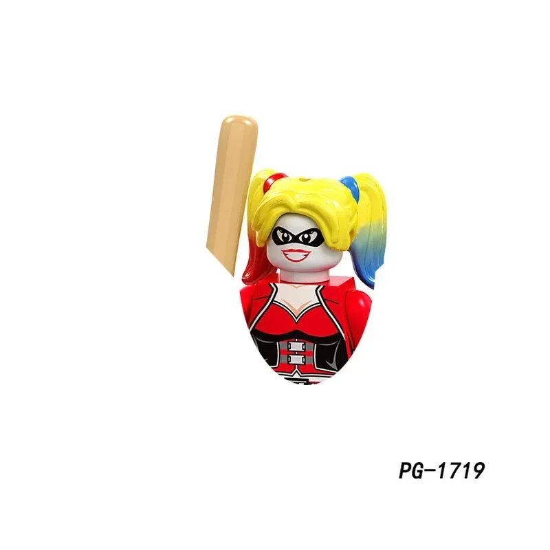 PG8196 Daredevil Robin the Dead Harley Wonder Woman Clown Building block boy birthday toy