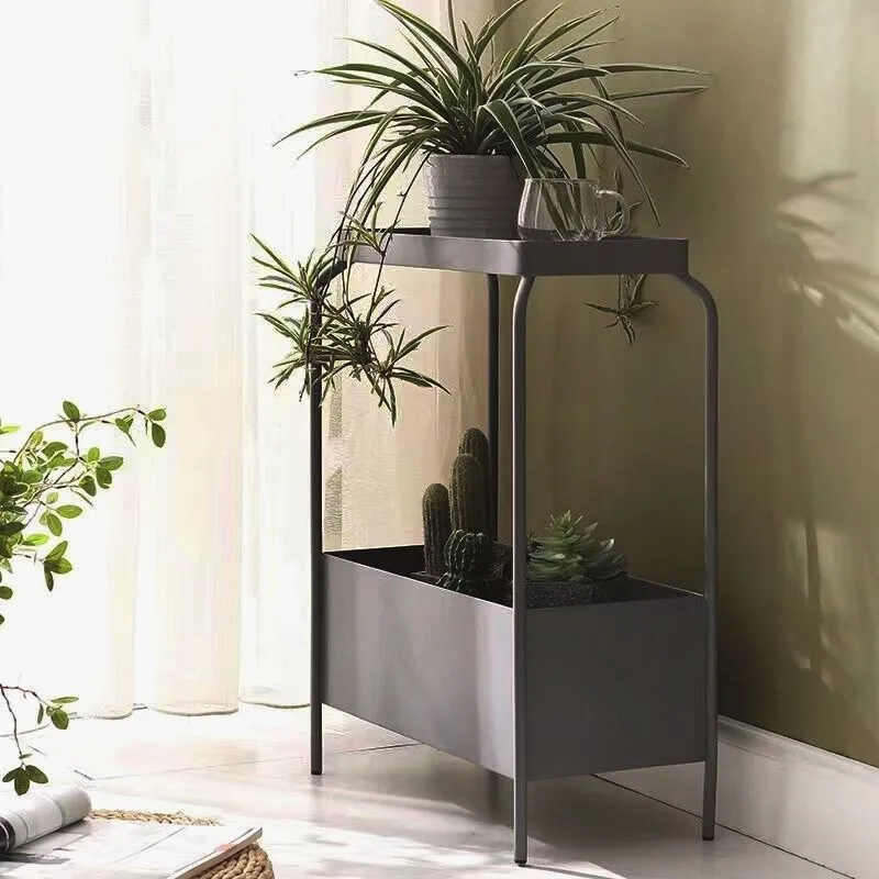 Extremely narrow side few Nordic wrought iron coffee table light luxury side few simple modern sofa corner few creative table