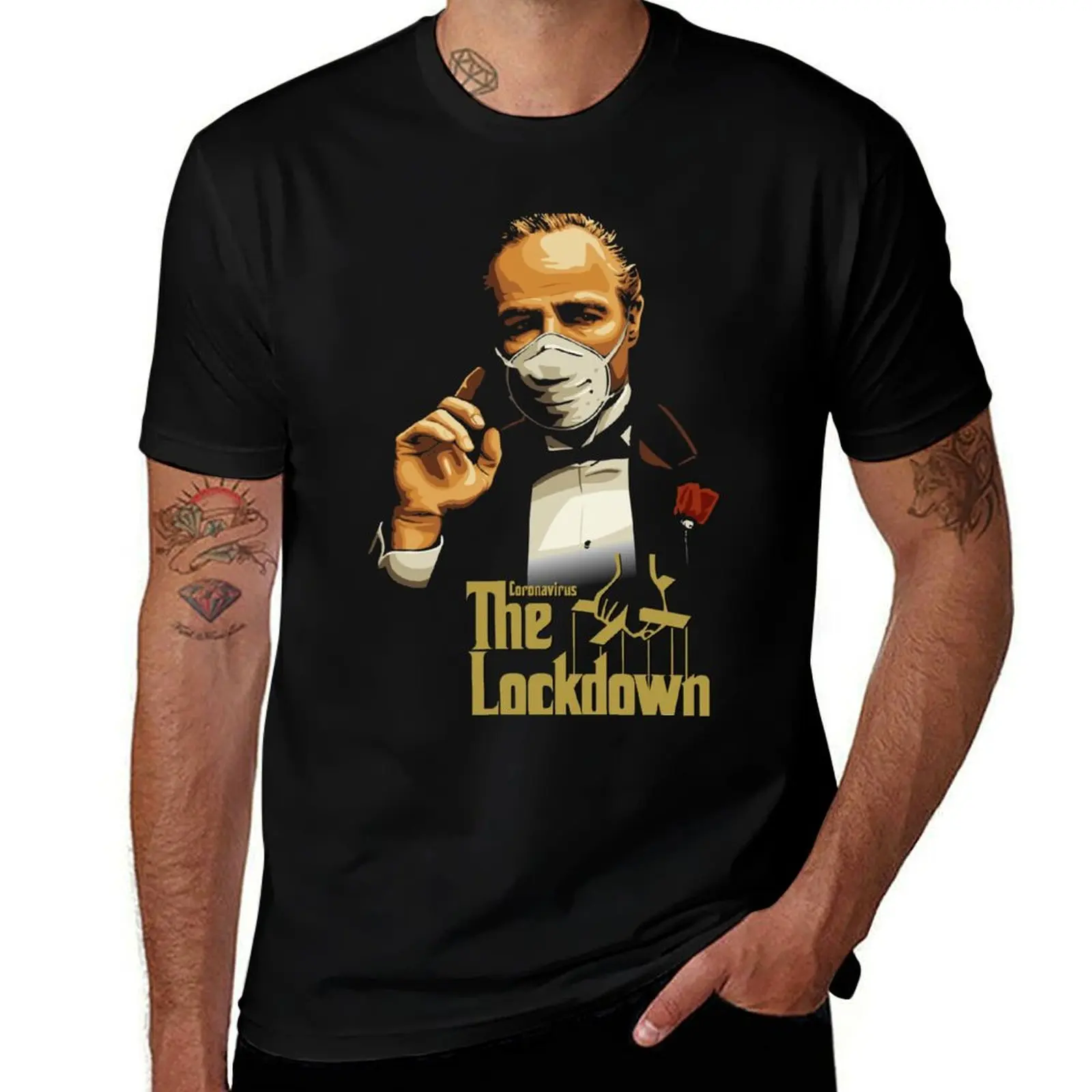 Godfather on Lockdown T-Shirt Outdoor Sports Short Sleeve Top T-Shirt