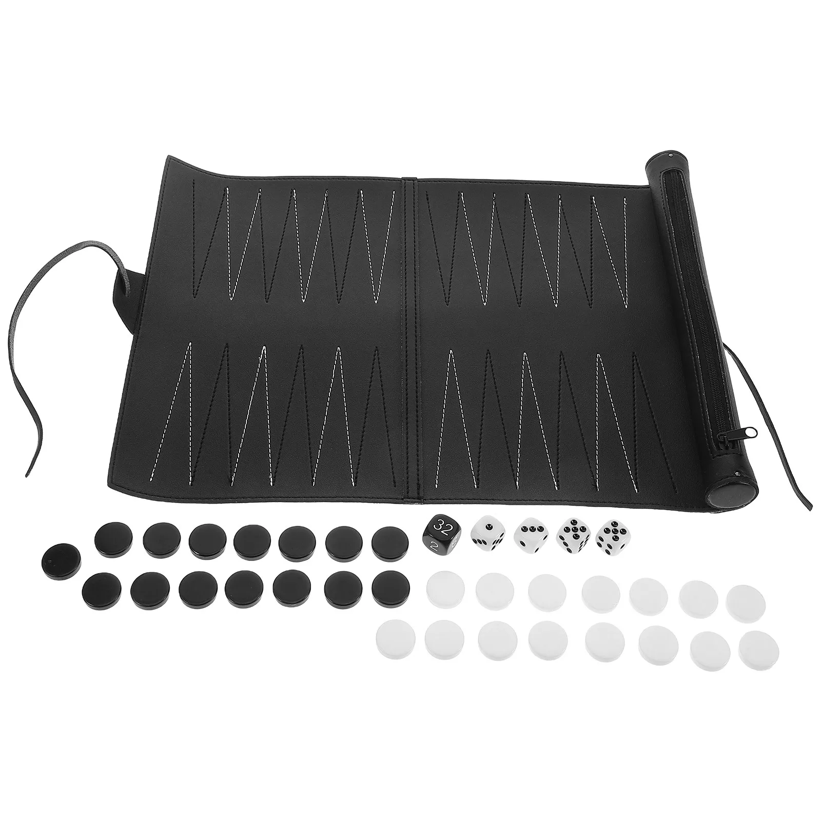 1set-portable-pu-roll-up-international-chess-mat-outdoor-leisure-foldable-travel-backgammon-board-game-set-party-supplies