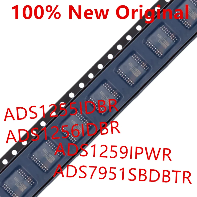 5piece  ADS1255IDBR 、ADS1256IDBR 、ADS1259IPWR 、ADS7951SBDBTR  New A/D converter  ADS1255IDB 、ADS1256IDB 、ADS1259 、ADS7951