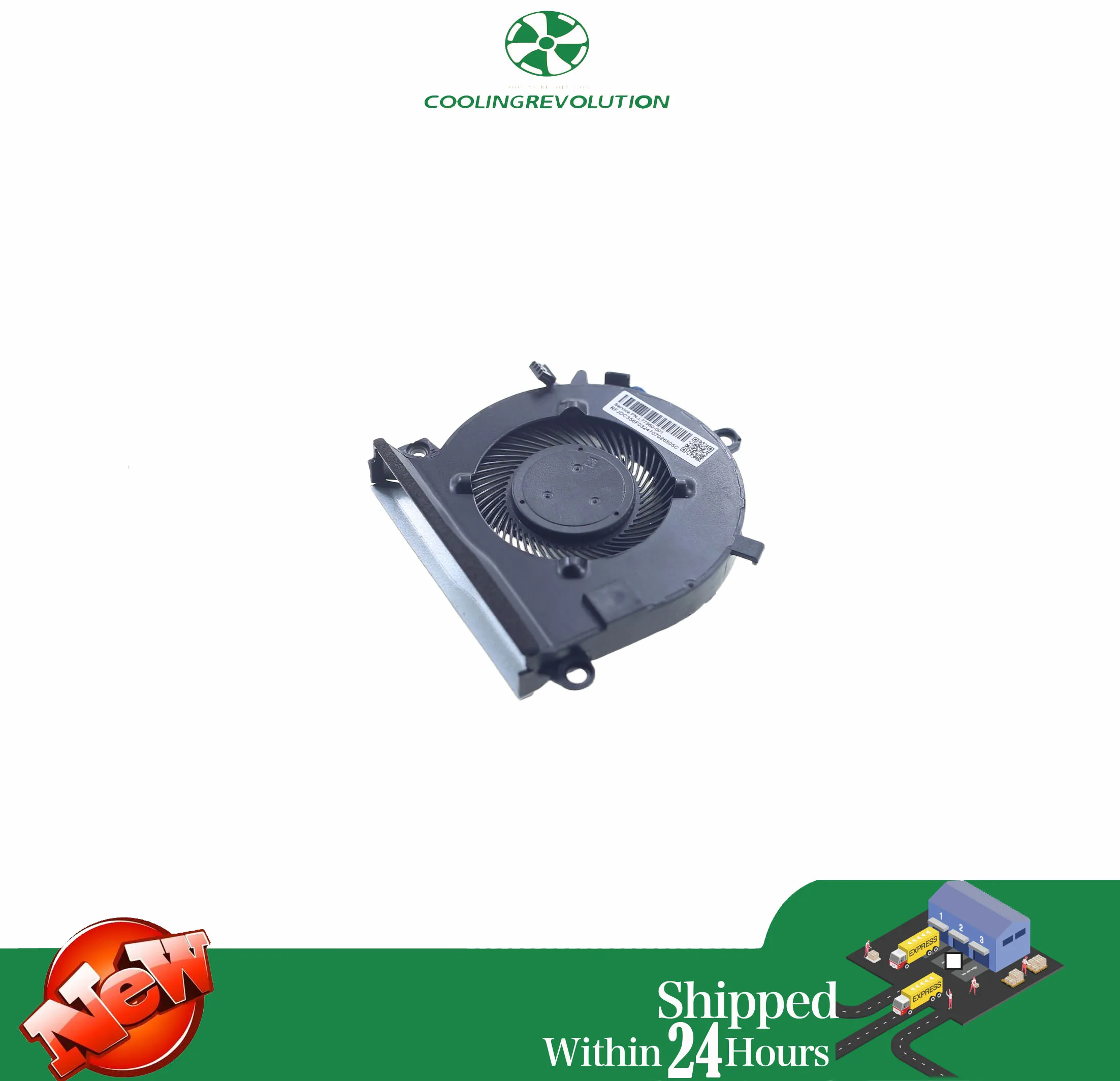Ventilador de refrigeración de CPU para ordenador portátil, EG75070S1-C640-S9A DFS2000055K0T para HP Pavilion Gaming 5 15-EC 15-EC0016ax 15-EC0