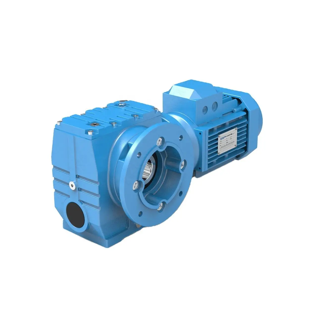 

Premium Custom S-Series S47 Gearbox High Torque 90 Degree Worm Gear Motor with Helical Arrangement Flange Mounting