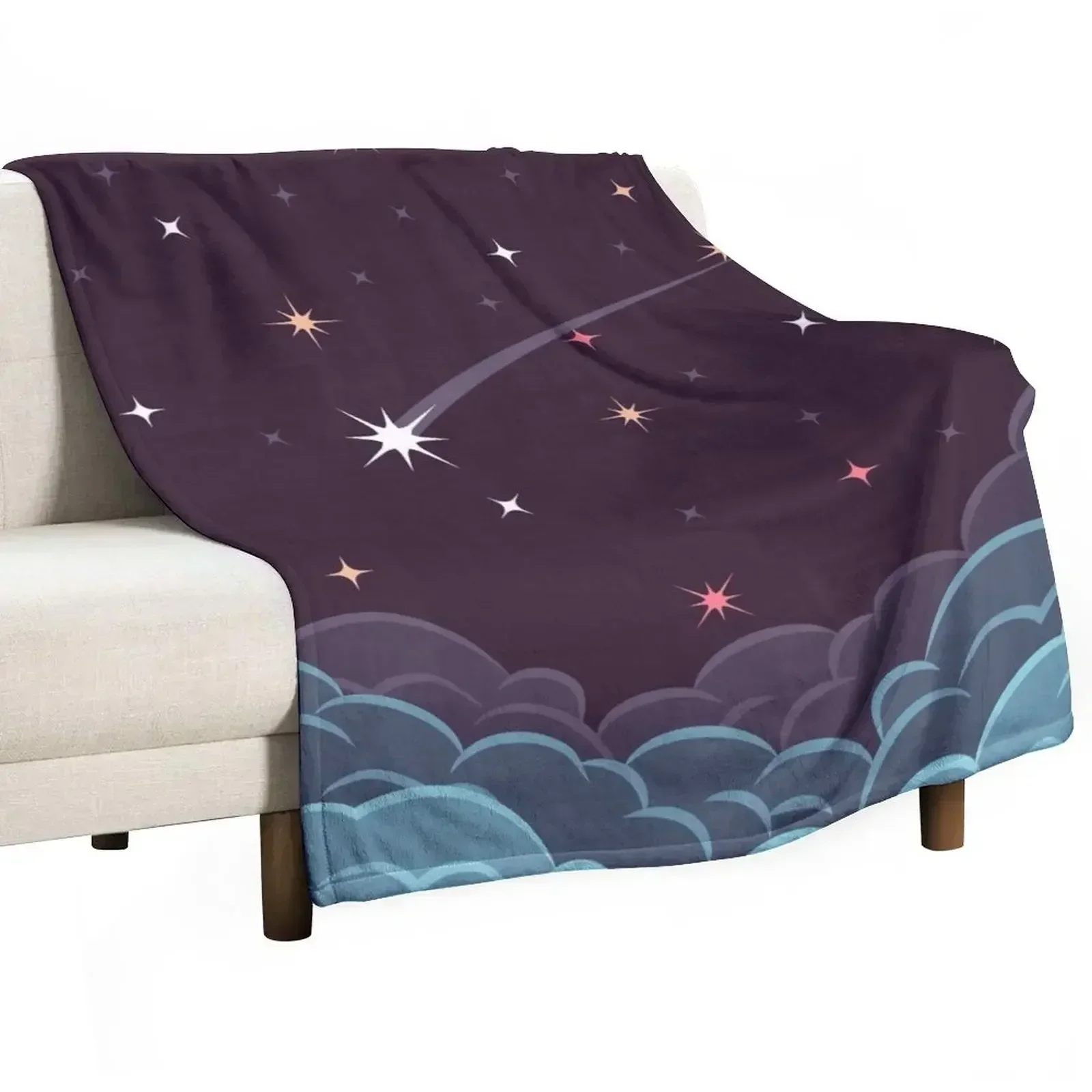 Falling Star Throw Blanket heavy to sleep cosplay anime Sofas Blankets