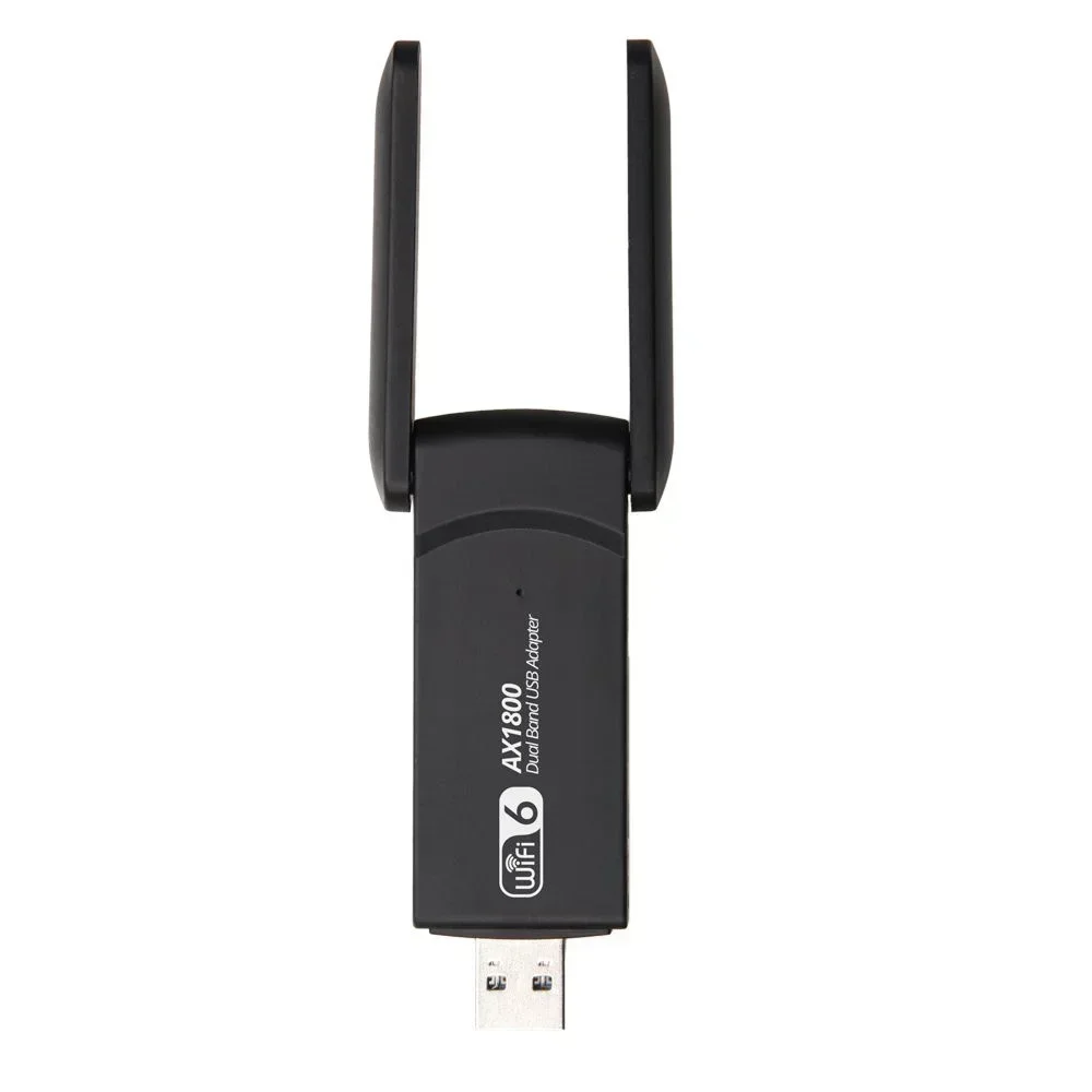 Adaptador USB WiFi 6 2,4G y 5G AX1800 tarjeta de red Dongle inalámbrica USB3.0 de alta velocidad adaptador WiFi6 MT7921AU para Win10/11
