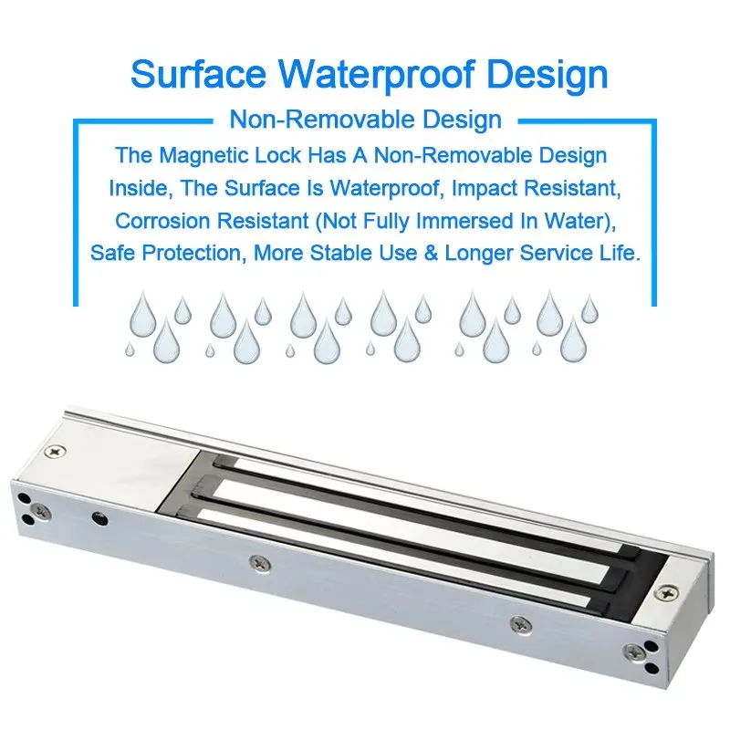 Electric Magnetic Door Lock 280kg 600lbs 5LEVEL Lower Temperature More intelligence Control Stable electromagnetic electronics