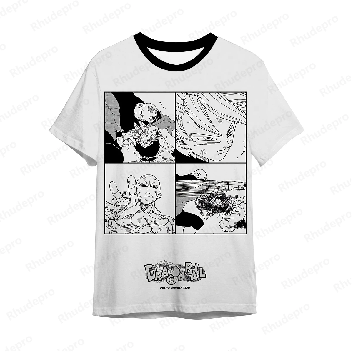 2024 Kids Dragon Ball T-Shirt Boys Girls 3D Printing Sweatshirt Fashion Short Sleeve Spring Summer Goku Veget Pullover