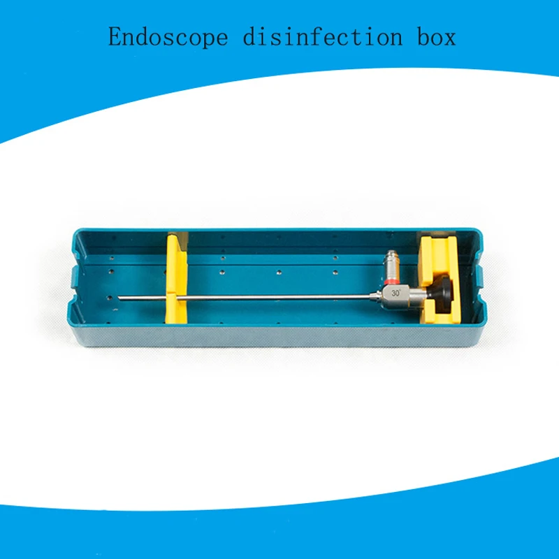 High performance polymer endoscope sterilizing box Nasal arthroscope otoendoscope ventriculoscopy sterilizing box