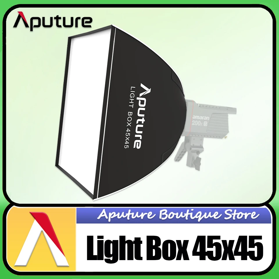 

Aputure Light Box 4545 Square Softbox for Video Light Lightweight Fill-In Softening Photography Accessories for Amaran 60x S