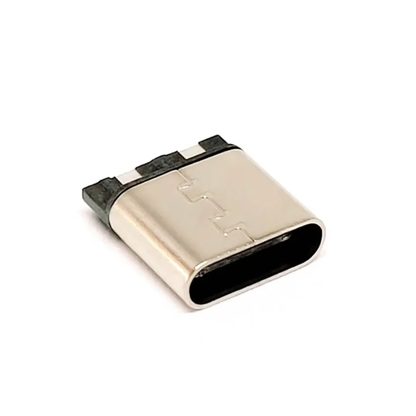 2-10PCS Type-C 3.1 Female Charging USB Female Connector 2P Simple Soldered Female Fast Charging High Current