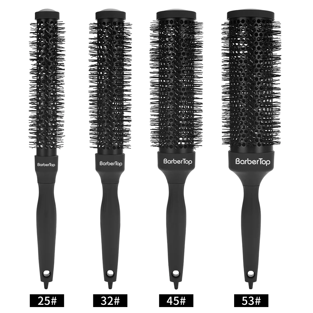 

4Sizes Blow Molding Curly Hair Styling Straight Hair Styling Curling Comb Anti-Static Knotting Comb Hair Styling Tools