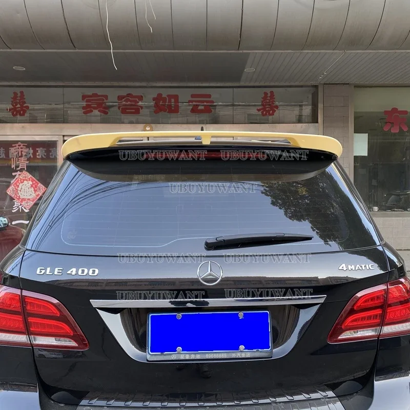 For Mercedes-Benz GLE Grade ML-Class W166 2014-2018 GLE350 400 ML350 400 Spoiler Trunk Spoiler High Quality ABS Plastic Spoiler