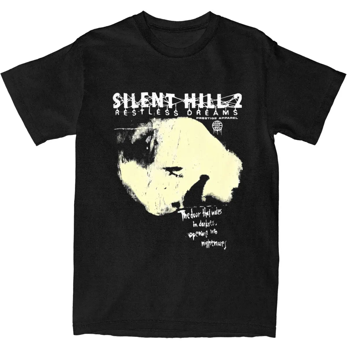 Футболка мужская с принтом из фильма «ужасы», 100 хлопок