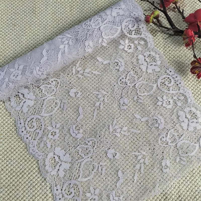 E1674 16-3 23cm colourful lace trim for underwear, Pressed Lace Clothes Sskirt Underwear Sewing Accessories