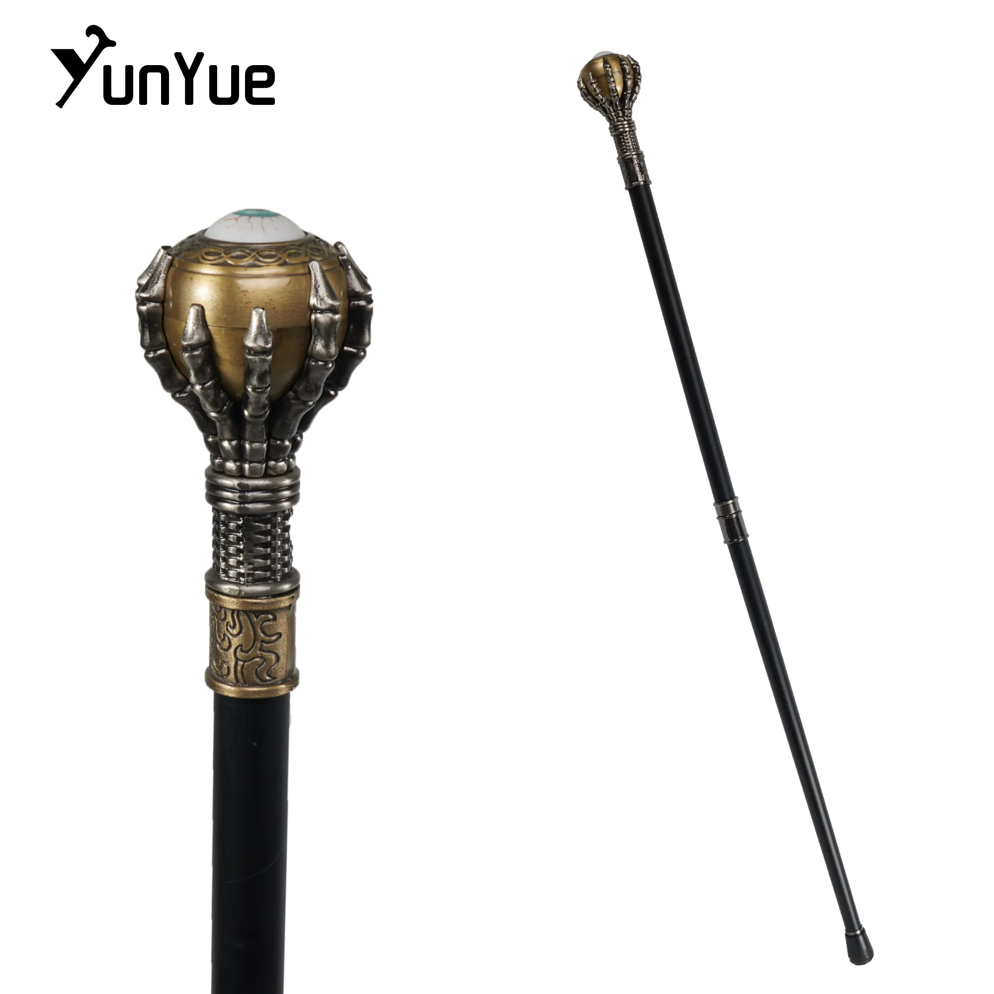 

Dragon Claw Eyeball Gothic Style Walking Cane Gentleman Elegant Art Decorative Walking Stick Lady Vintage Party Cosplay Sceptre