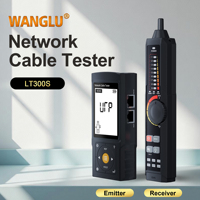 WANGLU Network Cable Tracker Digital Rechargeable Cable Tester Wire Tracker Network Tools Line Finder Network Repair Analyzer