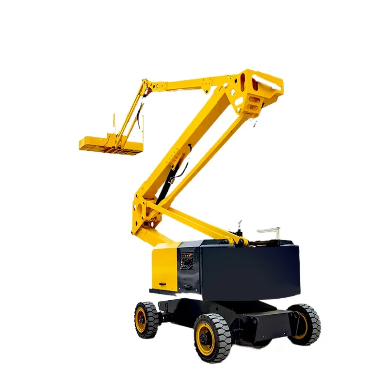 10-40M Hydraulic Diesel/electric Boom Lift Mobile Arm Articulated Man Work Platform Curved Self Propelled Telescopic  