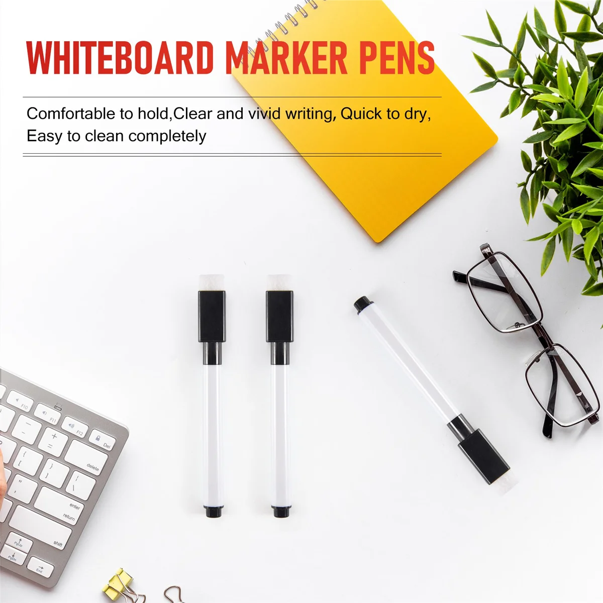 50 Water Colour Whiteboard Marker S Dry Erase White Board Pen With Eraser Magnetic Markers Writing Watercolor Pen