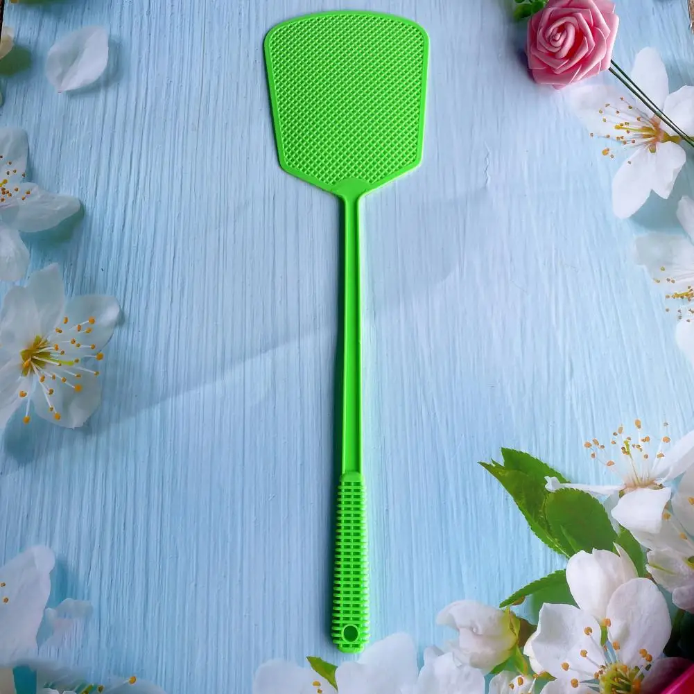 

Ergonomic Handle Fly Swatter Quick Fly Removal Tool Durable Long Handle Fly Swatters for Indoor Outdoor Use Set of 2 Flexible