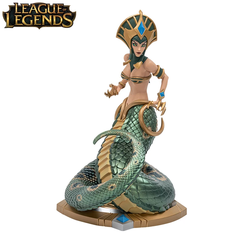 

In Stock Genuine Original League of Legends The Serpent's Embrace Cassiopeia Du Couteau Action Anime Figure Collectible Doll Toy