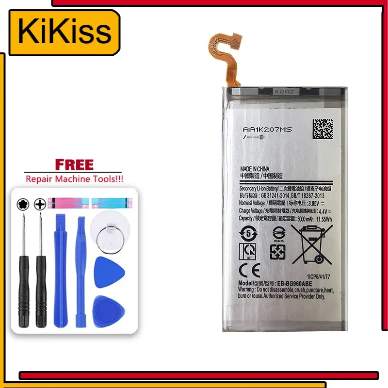 

3000Mah Ykaiserin Battery For Samsung Galaxy S9 G9600 SM-G960F SM-G960 G960F G960 EB-BG960ABE Bateria