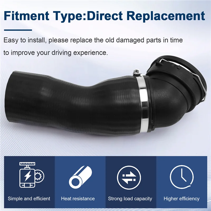 Hot Selling-11617799401 Engine Intercooler Turbo Water Hose Pipe For BMW E60 E61 525D 530D 530Xd 535D 11617797697 11617791664,11