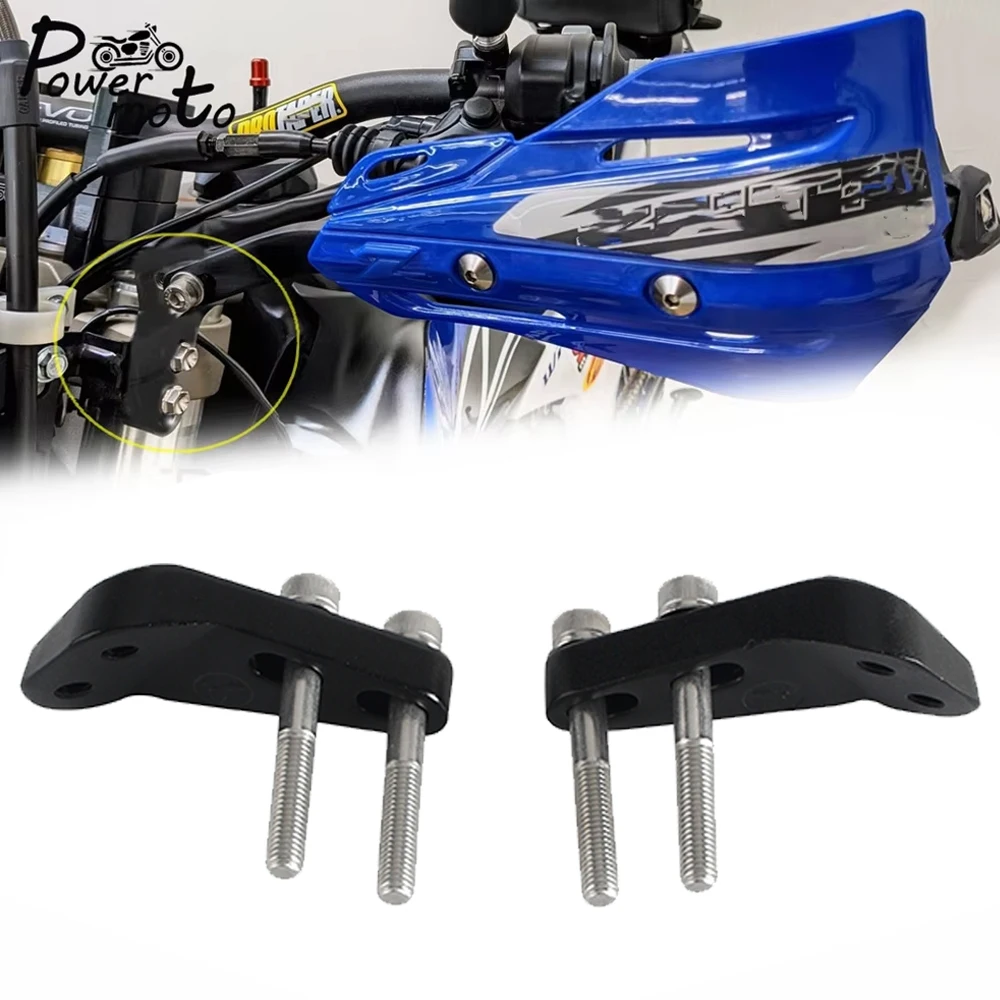 Side Fork Clamp Handguard Support Mount Hand Guard Bracket For Honda CRF CRM XLR BAJA XR KDX 125-250 Kawasaki KLX 300R RMX250S