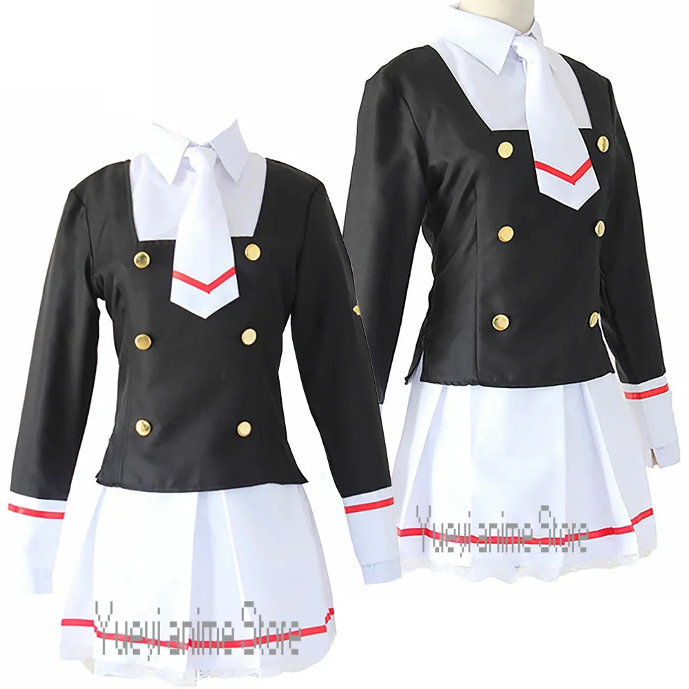 

Women's Cosplay Kinomoto Costume School Uniform Daily COS Customize your size