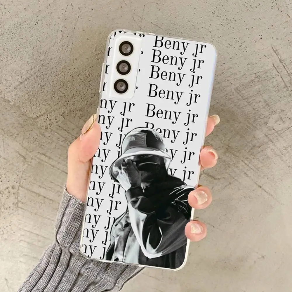 مغني الراب B-BENY JR جراب هاتف لسامسونج A 30 50 31 32 51 70 71 72 73 الترا زائد S 20 30 21 22 23 24 لايت واضح #4