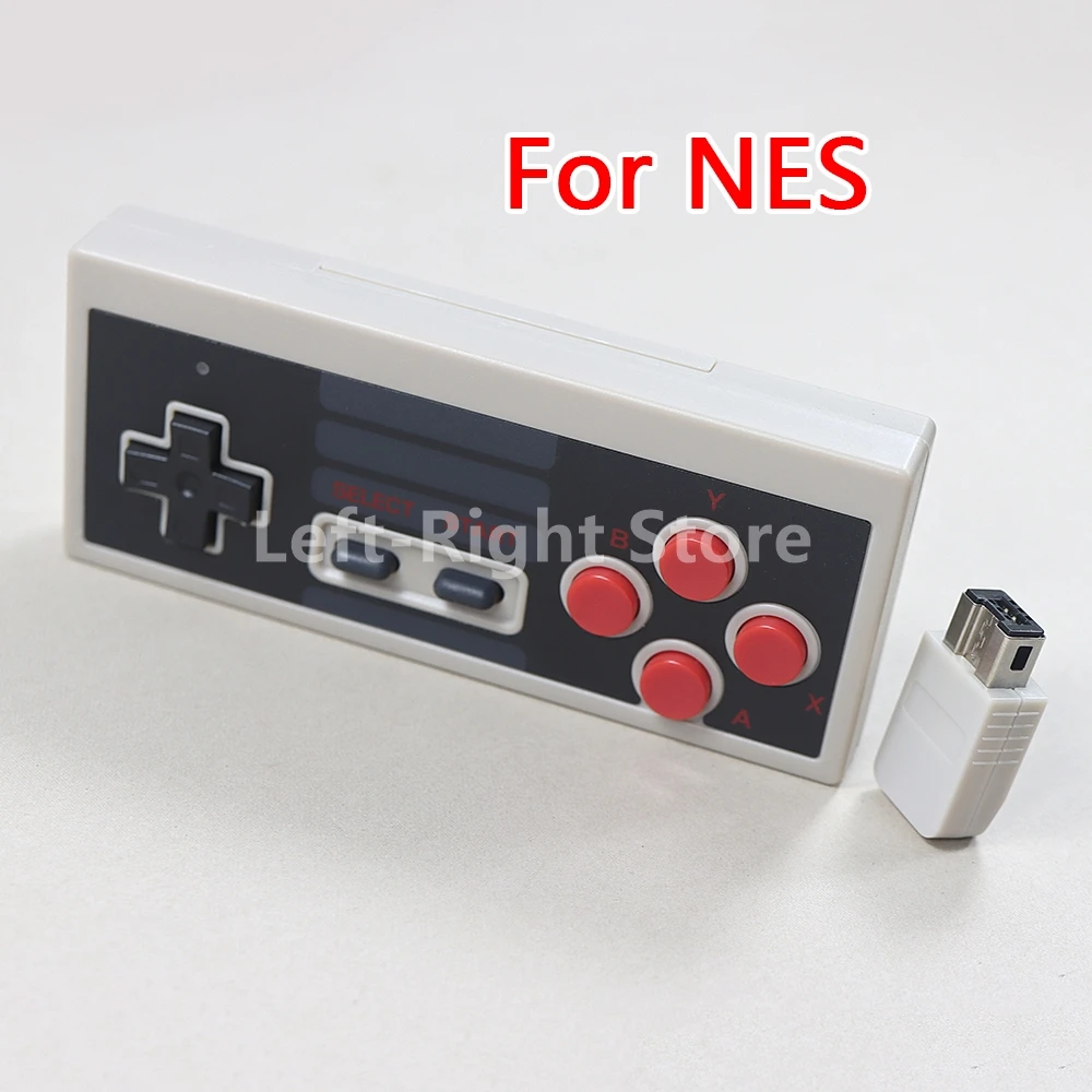 مجموعة واحدة لوحدة تحكم الاستقبال اللاسلكية NES 2.4 جيجا هرتز عصا التحكم غمبد لنظام الترفيه نينتندو NES الإصدار الكلاسيكي الصغير