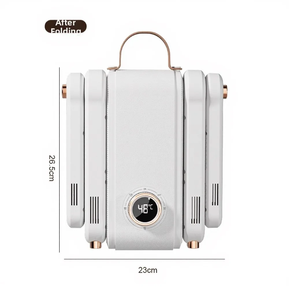 Foldable Shoe Dryer With Intelligent 48C Temperature Control Warm Air Circulation For Boots Socks Home Drying Machine