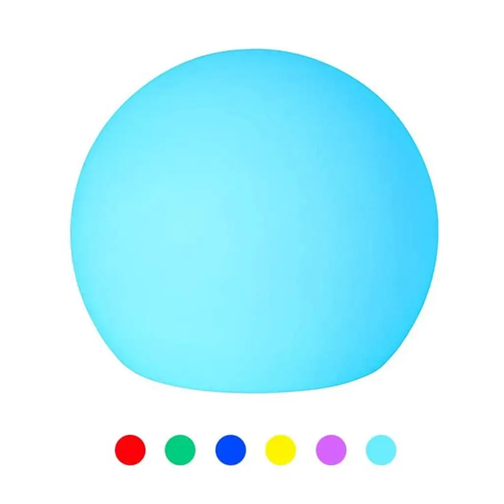 LED Vibrant Light Ball Globe Lawn Lamps Rechargeable Dimmable 16 RGB Colors 4