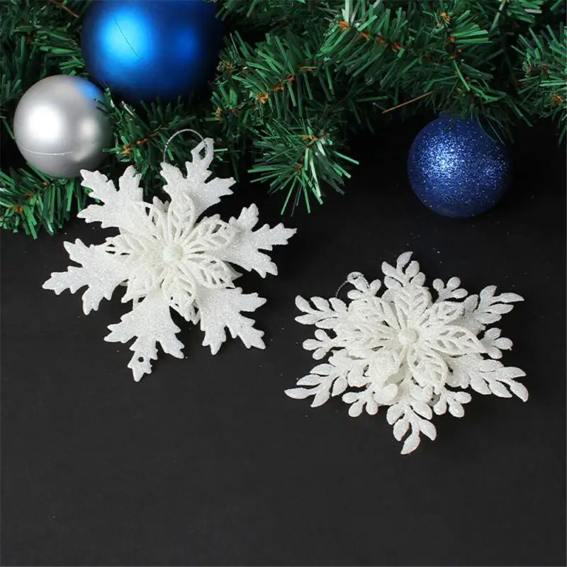 1/2/3Pcs Christmas Snowflake Hanging Christmas Tree Pendant Ornament Party Xmas Home Decor Navidad New Year 2025 Decor