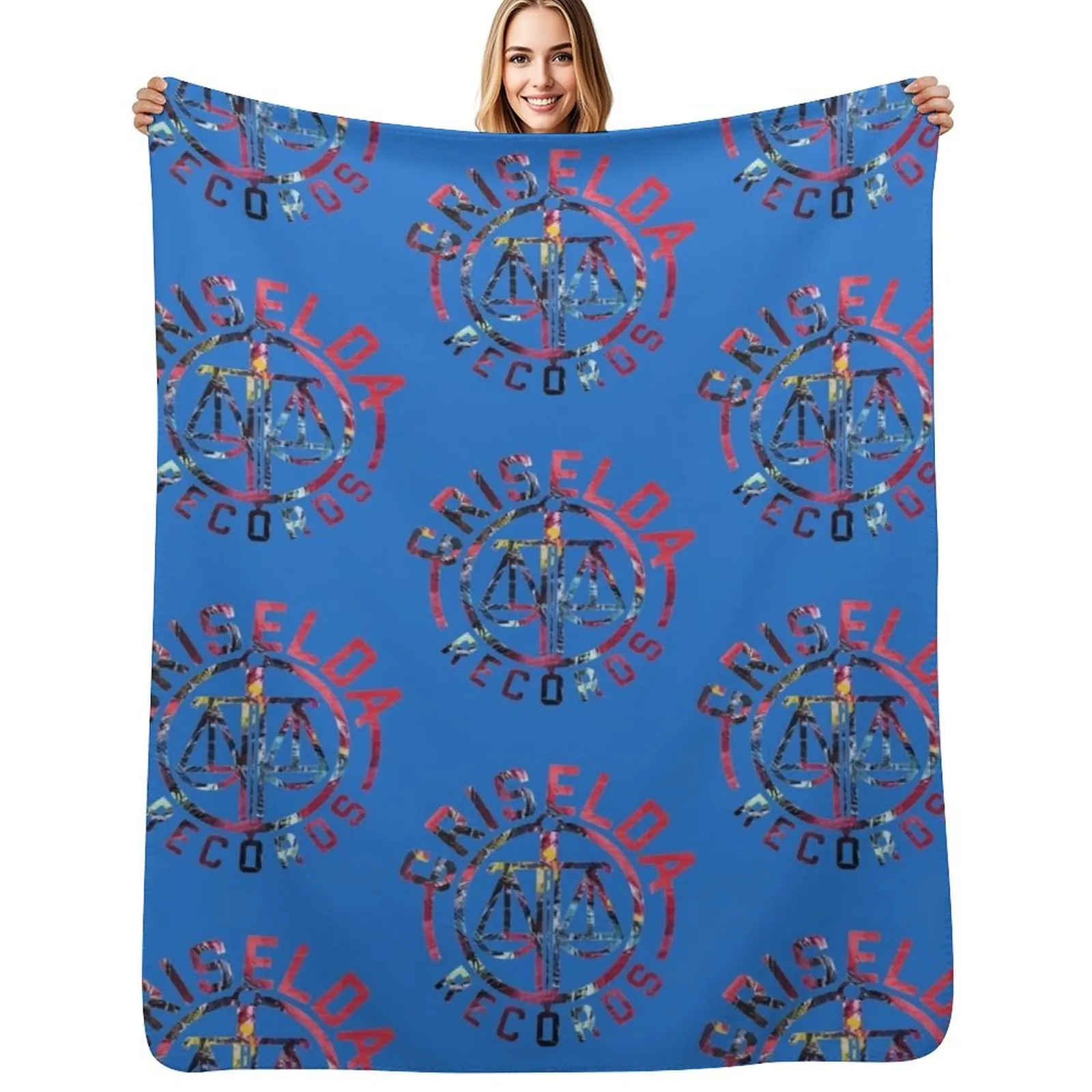 Flygod Is An Awesome God - Griselda Logo Throw Blanket Stylish Couch Blanket for Home Living Room