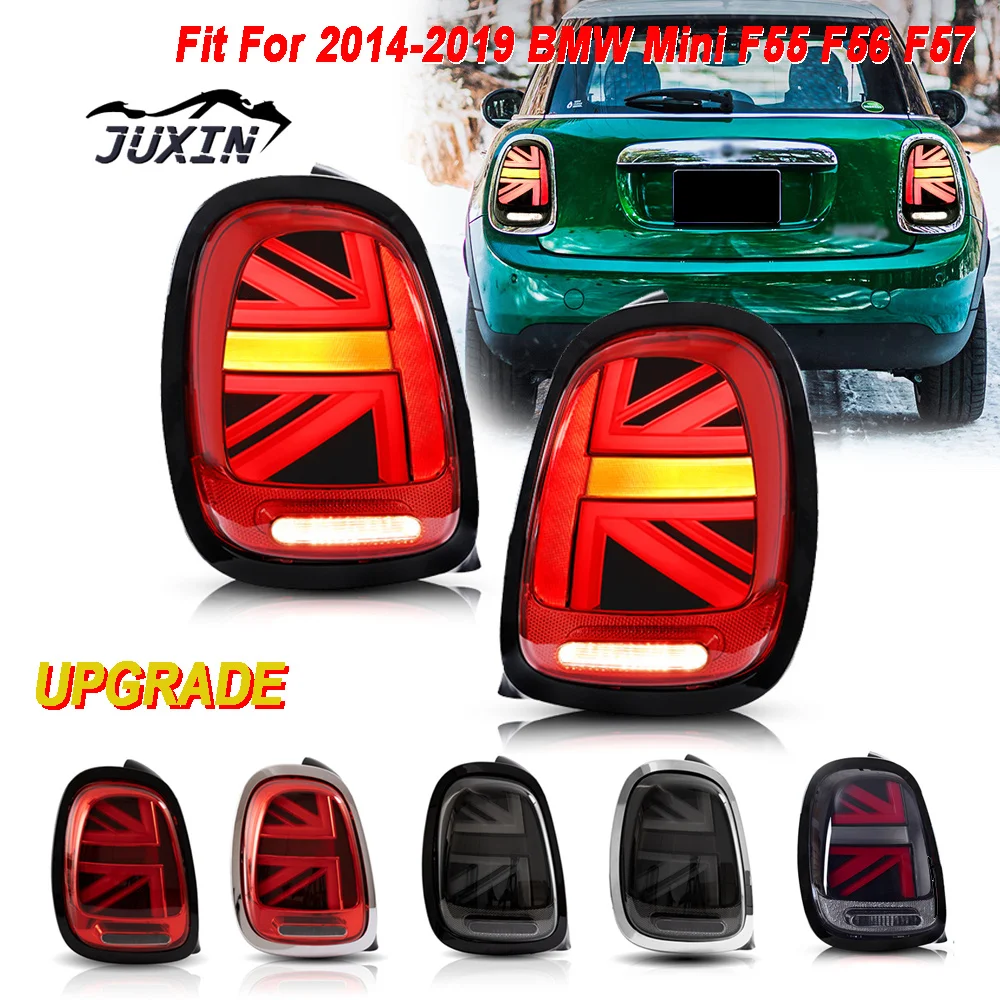 

Upgrade For BMW Mini Cooper F55 F56 F57 14-19 LCI LED Taillight Rear Brake Reverse Turn Signal Lights Assembly Plug & Play L&R