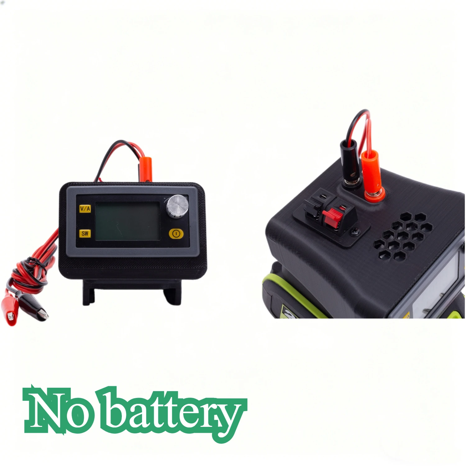 Buck-boost Controllable Power Supply for Worx 20v 5PIN Lithium-ion Battery Adapter CNC Adjustable DC Regulated Power Supply