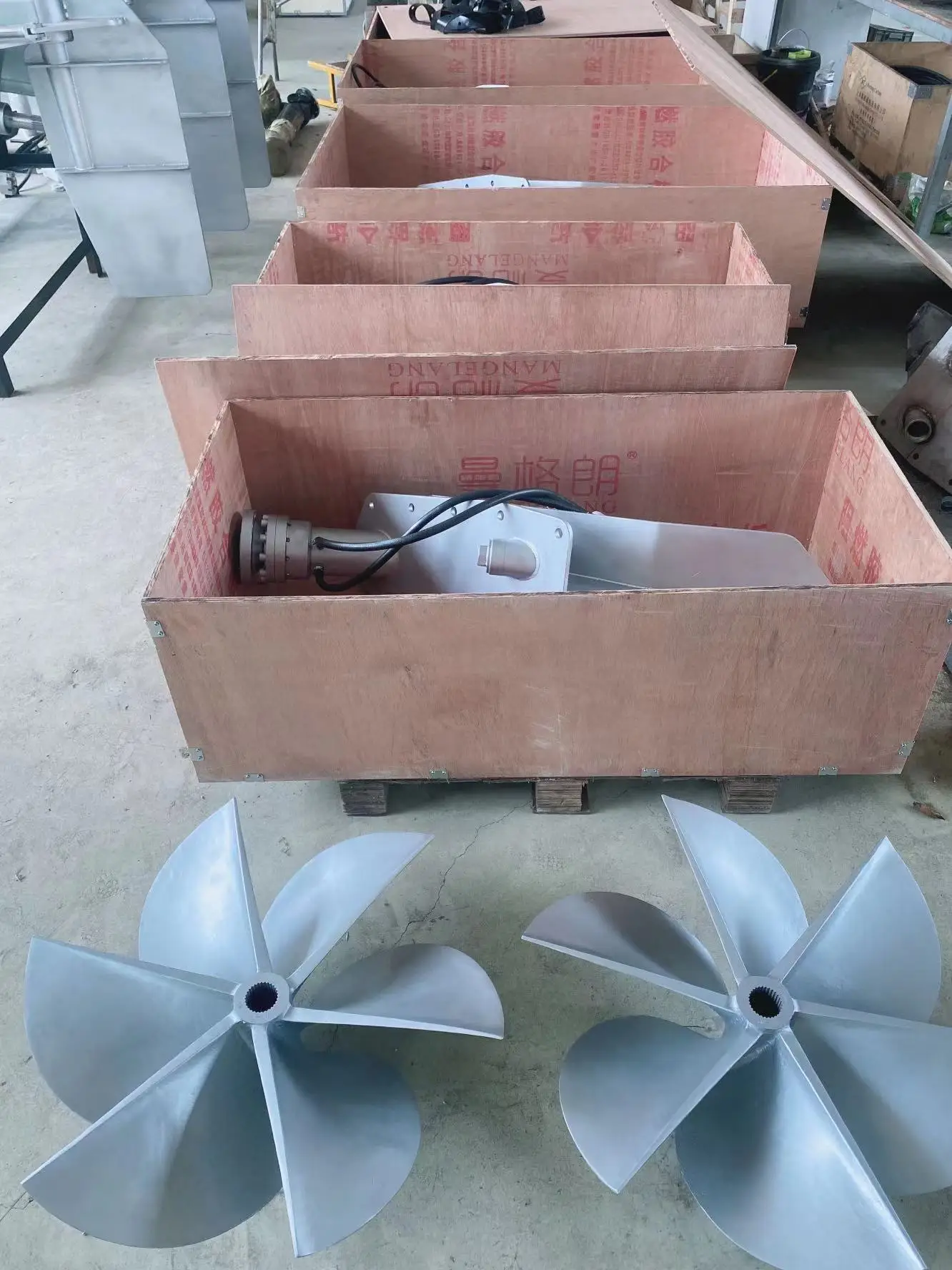 Good Quality Boat Propeller Surface Propeller and drive 3 , 4, 5, 6 blades up to 120hp Marine Propeller