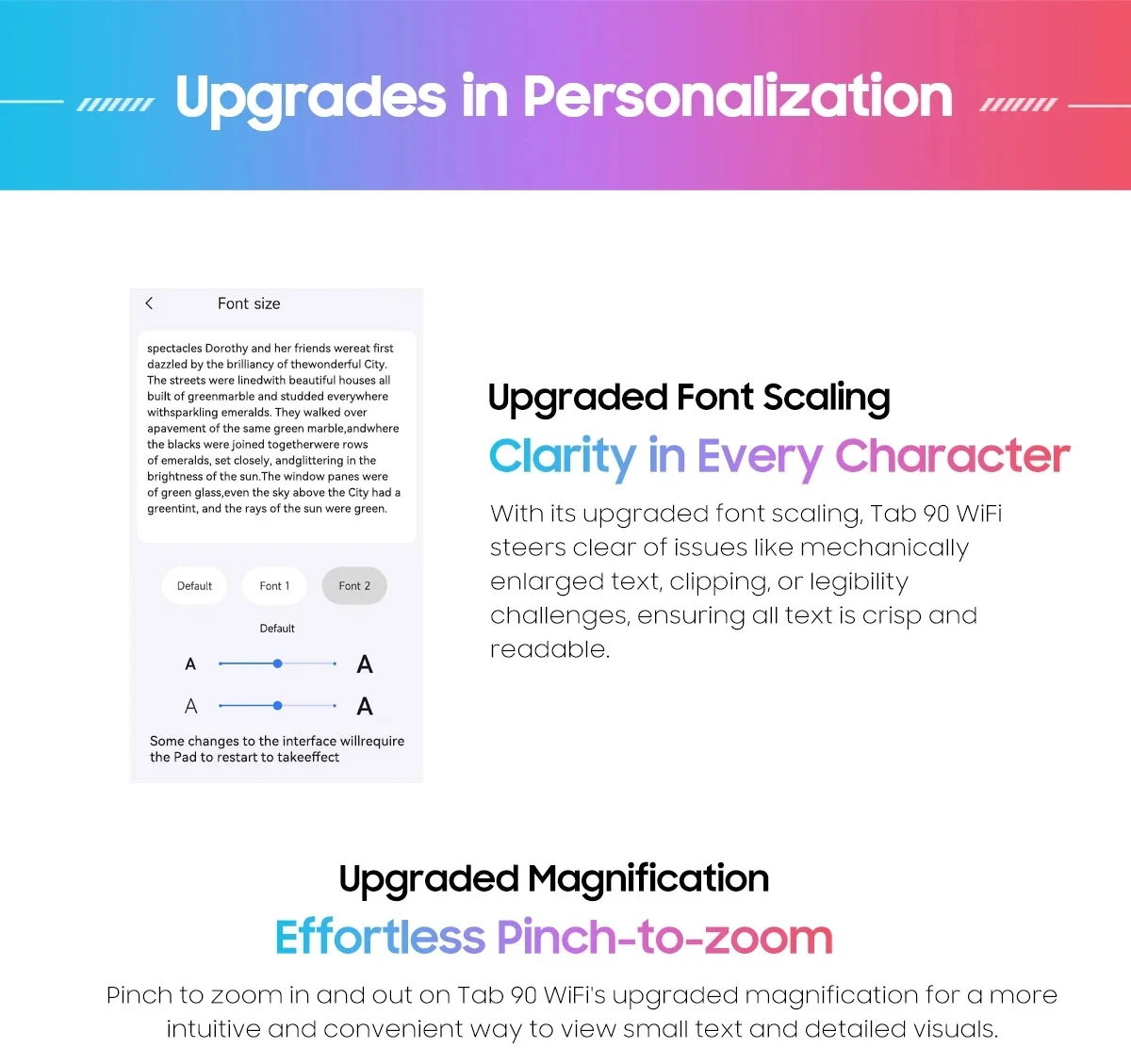 New Blackview Tab 90 WIFI Tablet 10.92 Inch HD+ Display T606 Octa Core, 4GB 128GB, 8200mAh Battery WIFI Tablets PC Android 14