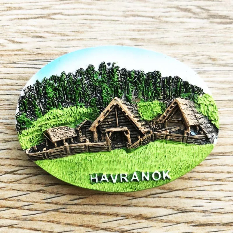 

Havranock Farm Fridge Magnet, New Message Sticker, Travel Souvenir, Resin Refrigerator Sticker, Decoration